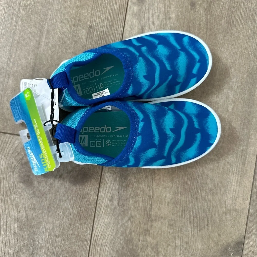 New Speedo Toddler Splash And Sun Bootie Water Shoe M (7-8)
